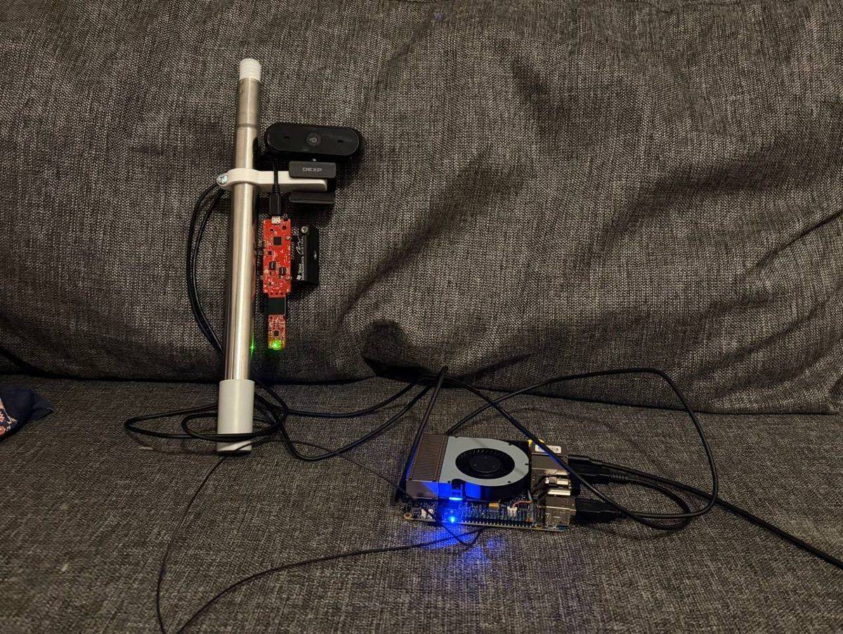 Lia prototype sensor mast and compute board